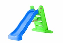 Little Tikes Easy Store Large Slide for Toddlers in Blue